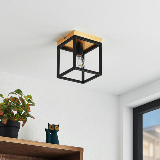 Lindby Miravi taklampa, guldfolie, 1 lampa