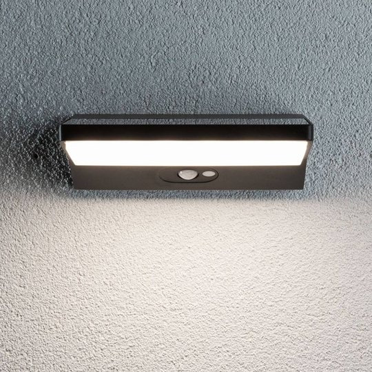Paulmann 94335 LED-solcellsvägglampa djup 15