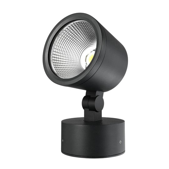 Utomhus LED-spot Colt, aluminium, granitgrå
