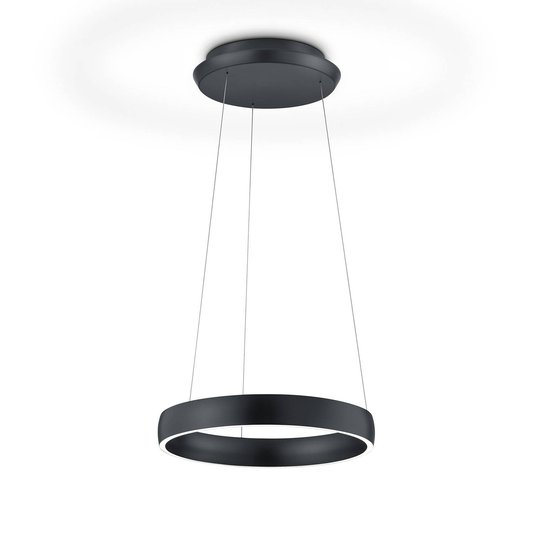 LED-hänglampa Sara-40 svart, 2 200-3 000 K