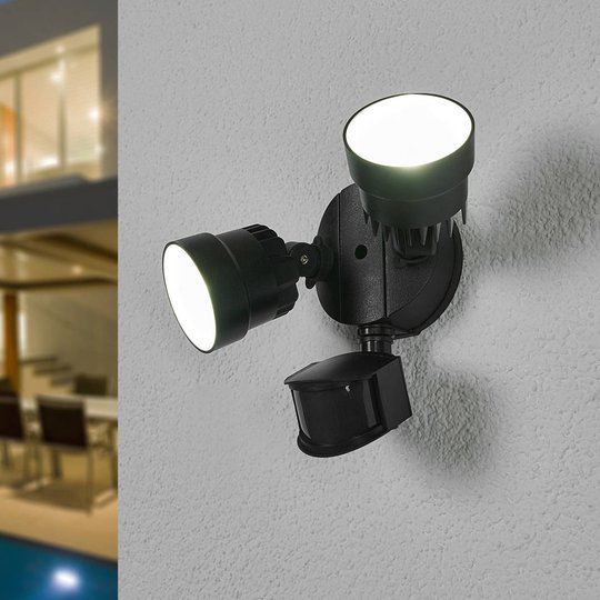 Shrimp LED-utomhusspotlight med rörelsesensor 15 W