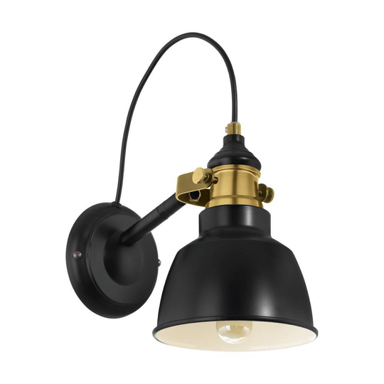 Thornford vägglampa (Svart)