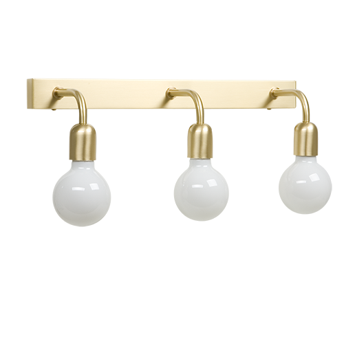 Regal 3 Vägglampa (Guldfärgad)