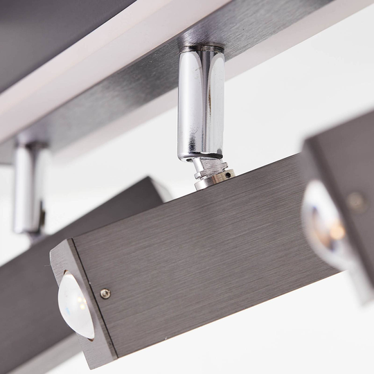 LED-takspotlight Howle, dimbar, 4 lampor