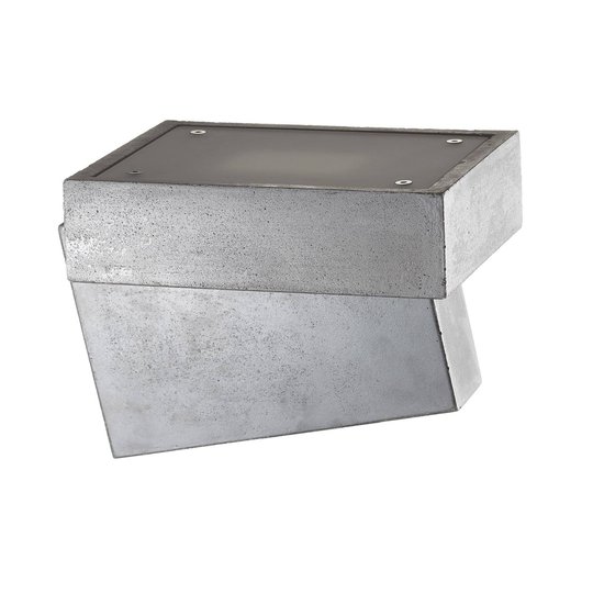 LED-utomhusvägglampa Domino i svart