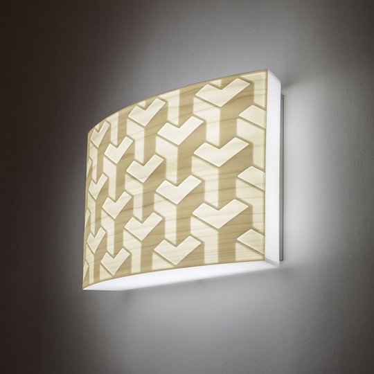 LZF Hide & Seek LED-vägglampa 0-10 V dim elfenben
