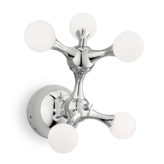 Vägglampa Nodi Bianco 5 lampor G4