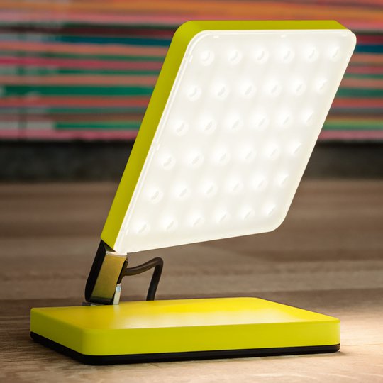 Nimbus Roxxane Fly LED-bordslampa, neongul