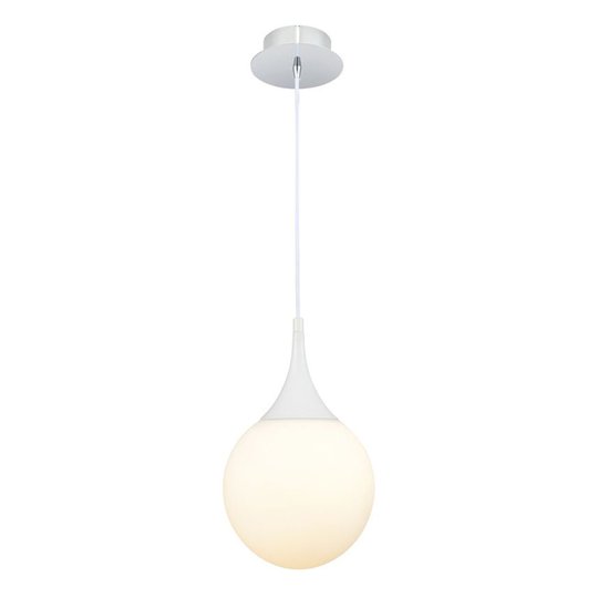 Snövit hänglampa Dewdrop – 20 cm