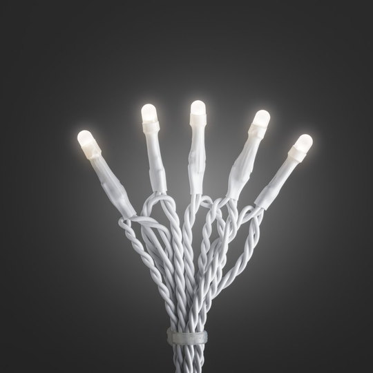 Slinga 120 varmvita LED (Vit)