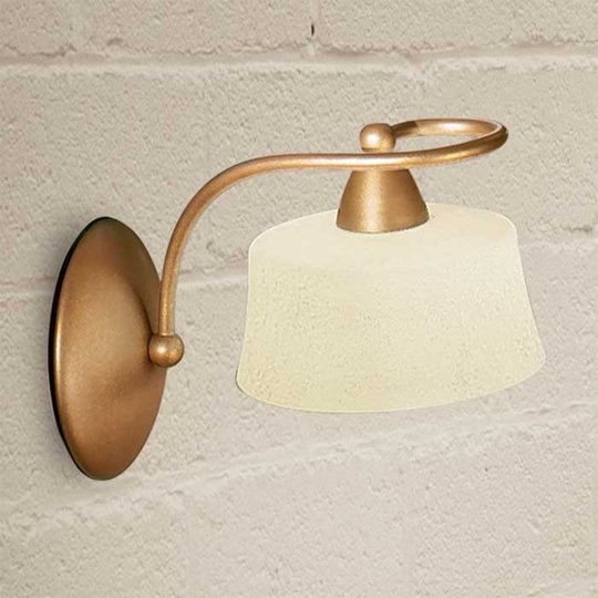 Vägglampa Alessio, högervriden
