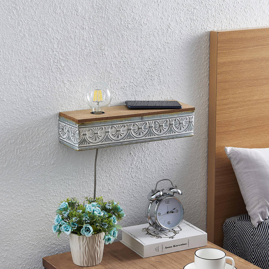 Lindby Mella vägglampa med vintagekaraktär
