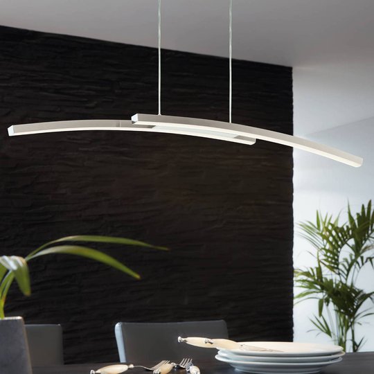 EGLO connect Fraioli-C LED-hänglampa, böjd