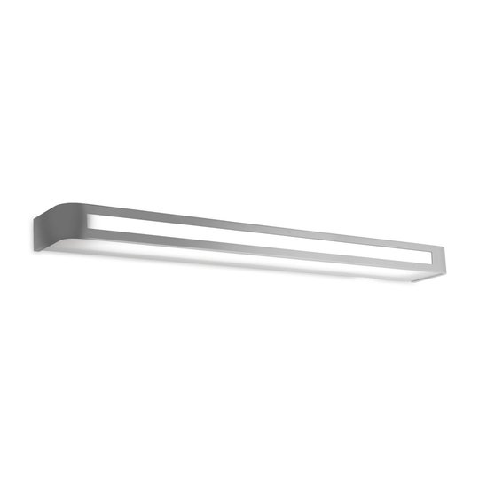 Tidslös LED-vägglampa Arcos, IP20 90 cm, krom