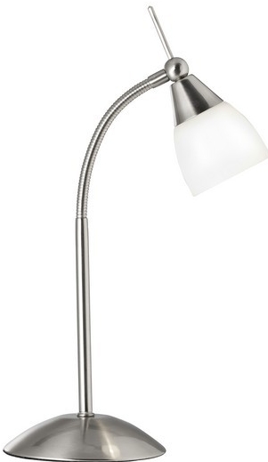 Touch bordlampa satin (Borstat stål)
