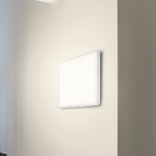 RZB HB 503 LED-taklampa, 25 x 25 cm, 12W, 4 000 K