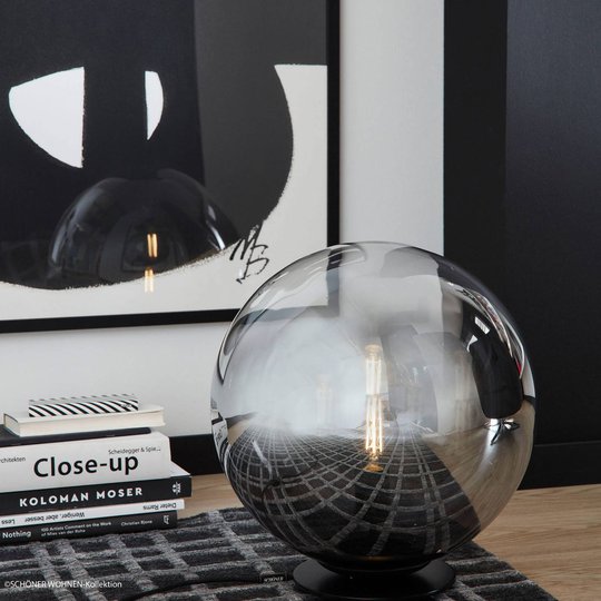 Schöner Wohnen Mirror bordslampa Ø 30 cm