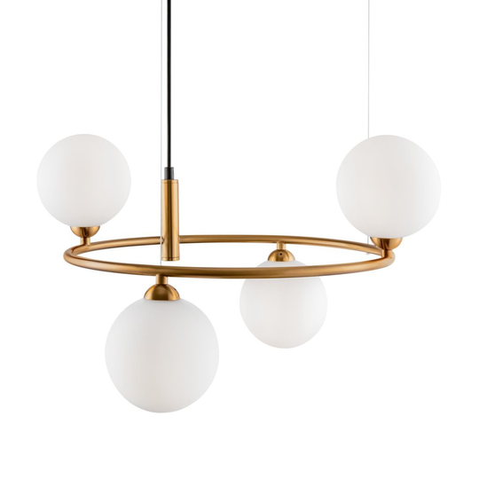Ring Modern pendel 4L (Mässing/guld)