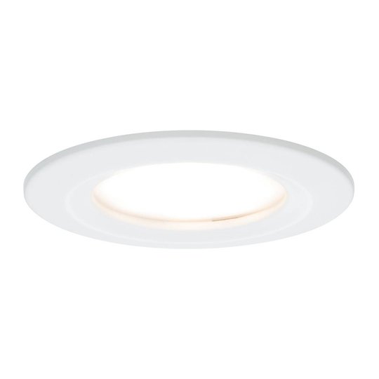 Paulmann 3-pack LED-spotlight Slim Coin dimbar vit