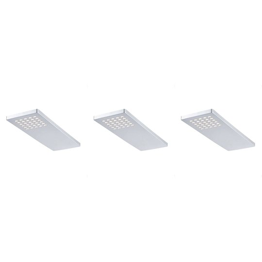Paulmann Pattern LED-bänklampa, 3-pack