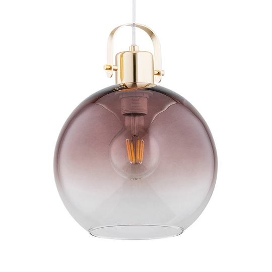 Hänglampa Haze, 1 lampa, röd