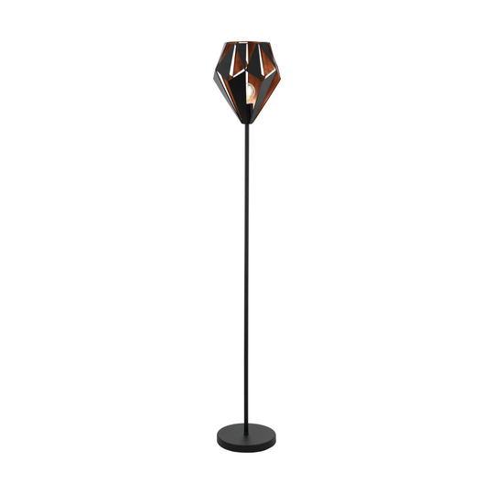 Carlton 1 golvlampa (Svart)