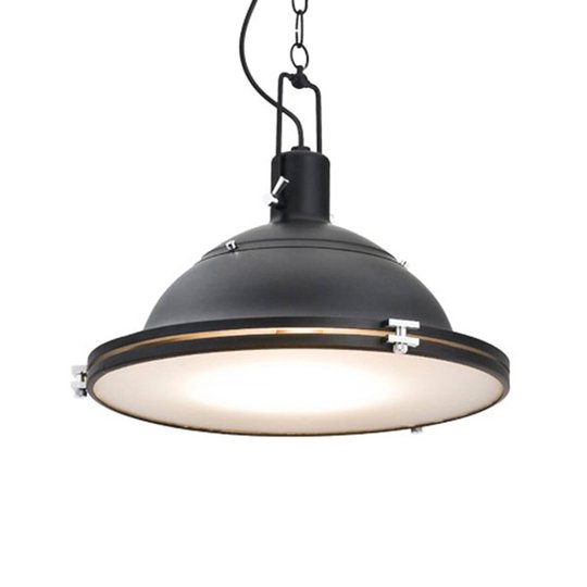 Hänglampa Kemi, svart, Ø 38,5 cm