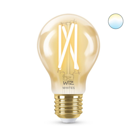 E27 50W Wiz Filament Amber