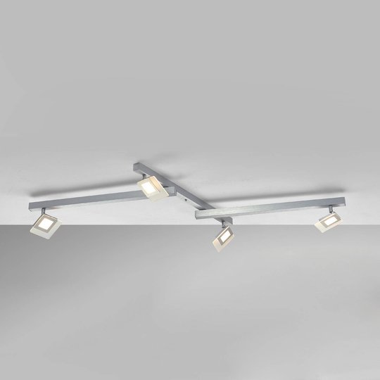 Exklusiv LED-taklampa Line, 4 ljuskällor