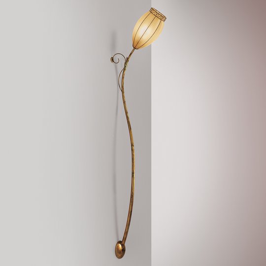 Extraordinär vägglampa TULIPANO