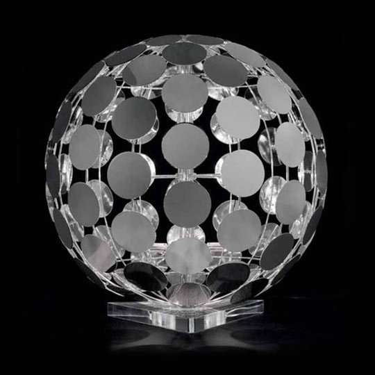 Bordslampa Sfera med klar fot, 60 cm