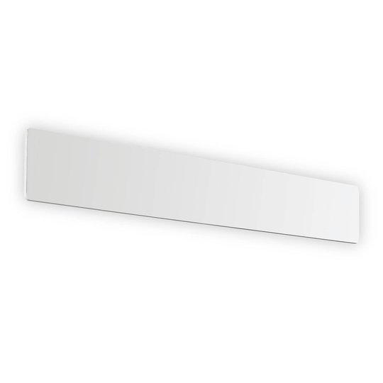 LED-vägglampa Zig Zag vit, bredd 53 cm