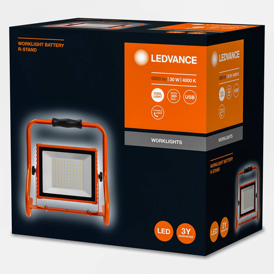 LEDVANCE Worklight Battery LED-arbetslampa 30 W