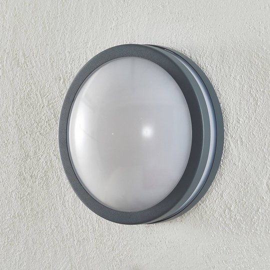 EGLO connect Locana-C LED-vägglampa antracit