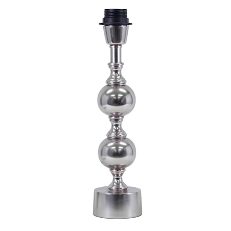 Deborah Bordslampa Matt silver Large
