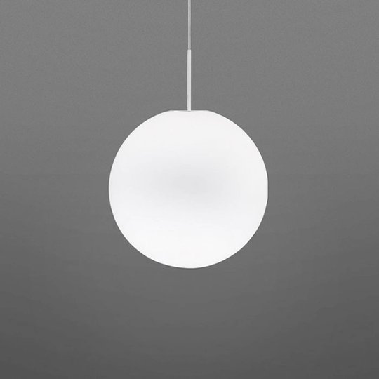 Fabbian Lumi Sfera glas-hänglampa, Ø 14 cm