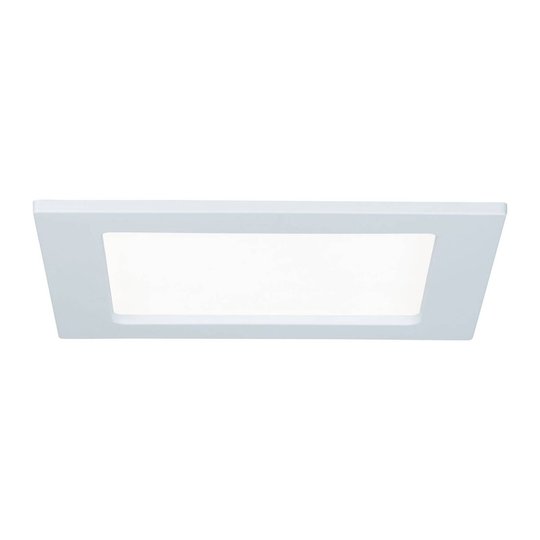 Paulmann LED-panel, kantig, 12W, 4 000 K, vit