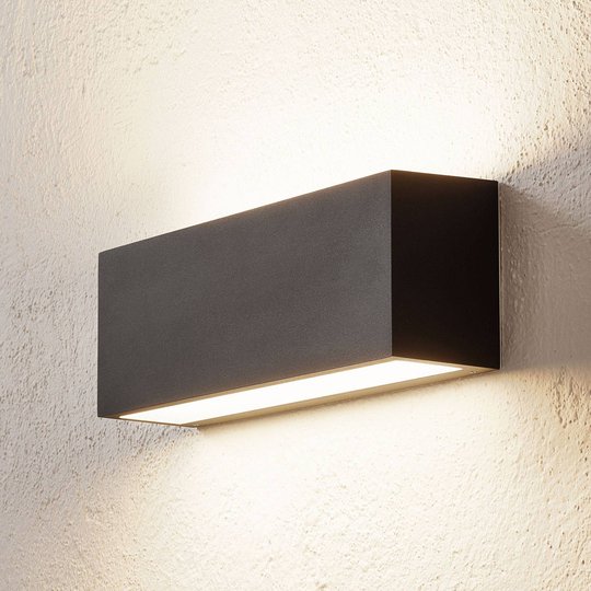 BEGA 50147 vägglampa 3 000 K DALI sammetssvart