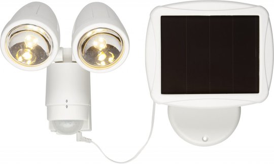 Powerspot Solcell (+ rörelse) (Vit)