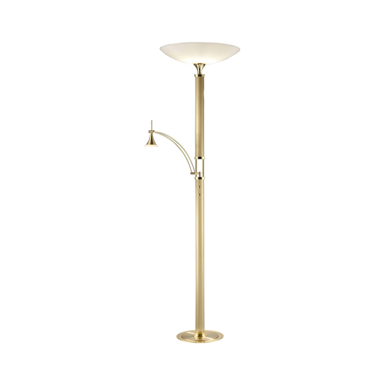 B+M LEUCHTEN Palais LED-taklampa mässing