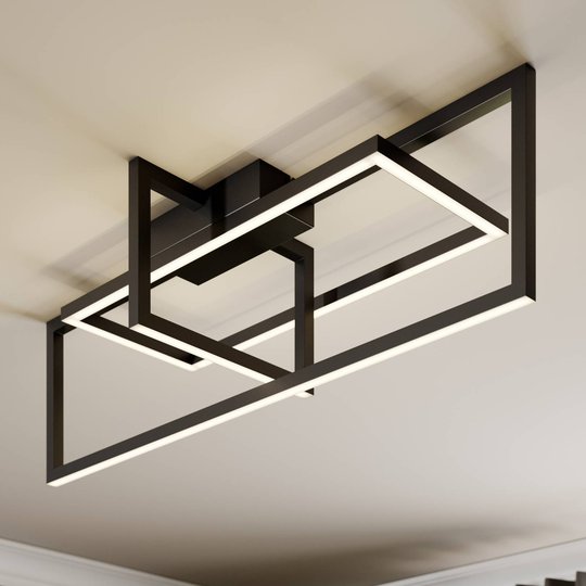 Lucande Hylda taklampa 92 cm, 3-stegs dimbar