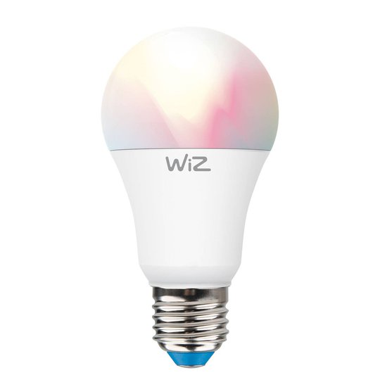 WiZ E27 LED-lampa Päron A60 G3 matt 9 W RGBW
