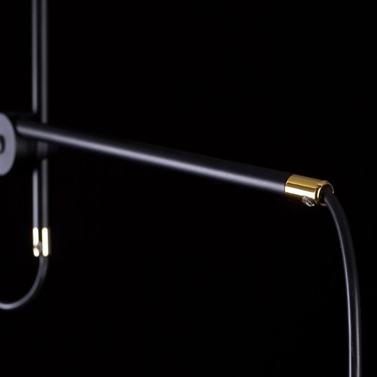 Hänglampa Artemis 1 1 lampa, svart