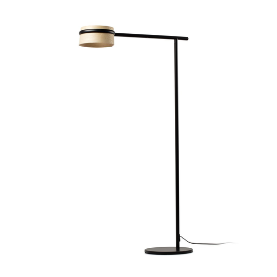 Loop LED A golvlampa (Svart)