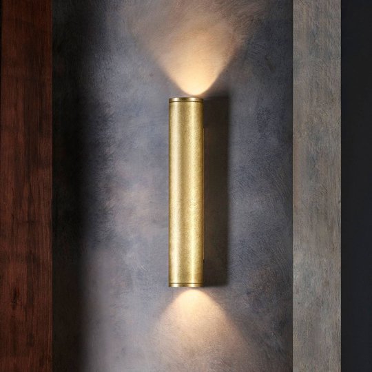 Astro Ava 400 Coastal utomhusvägglampa, mässing