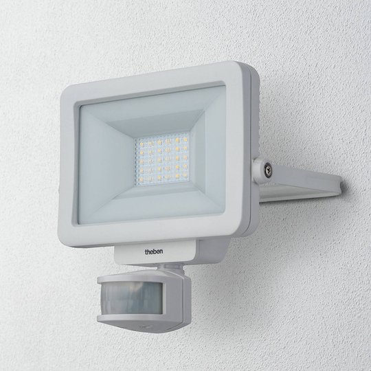 Theben theLeda B20L utomhus LED-spot, vit
