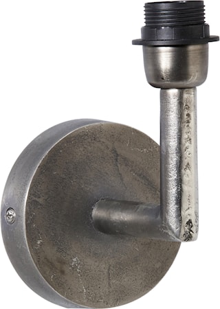 Columbus Vägglampa Råsilver 22cm