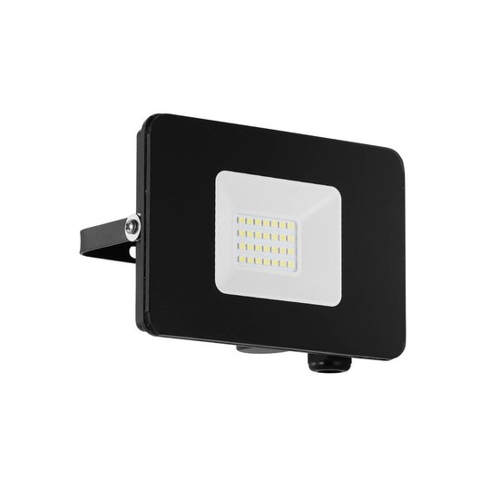 Utomhus LED-spot Faedo 3 i svart, 20 W