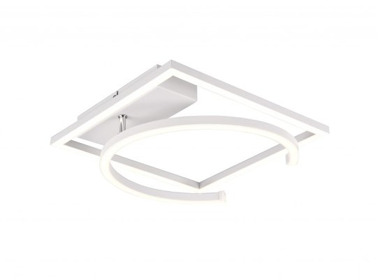 Pivot plafond LED (4000K) (Vit)