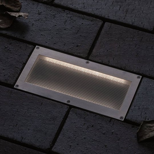 Paulmann Brick LED-golvinbyggnadslampa, 10 x 20 cm